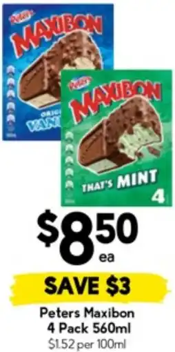Drakes Peters Maxibon offer