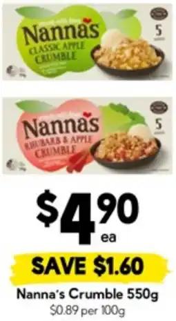 Drakes Nanna's Crumble offer