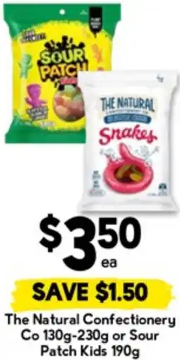 Drakes The Natural Confectionery Co or Sour Patch Kids offer