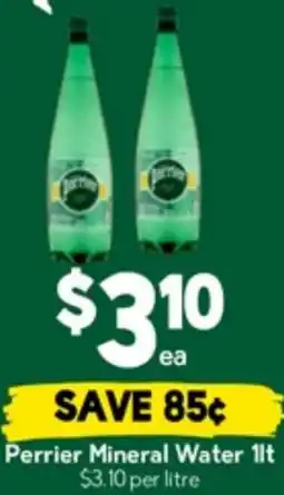 Drakes Perrier Mineral Water offer