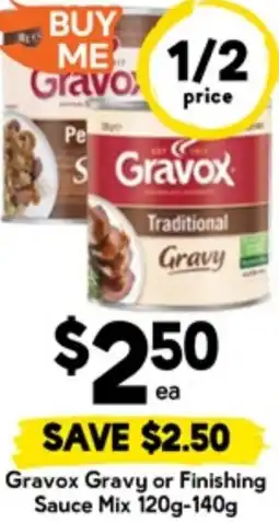 Drakes Gravox Gravy or Finishing Sauce Mix offer