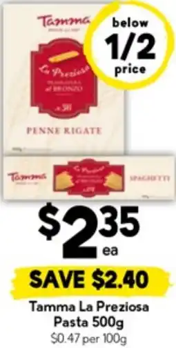 Drakes Tamma La Preziosa Pasta offer
