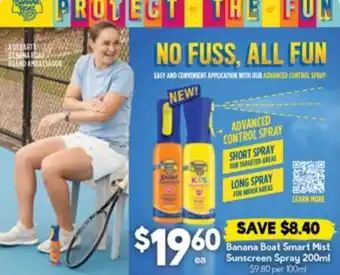 Drakes Banana Boat Smart Mist Sunscreen Spray offer