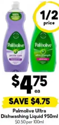 Drakes Palmolive Ultra Dishwashing Liquid offer