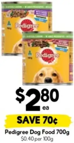 Drakes Pedigree Dog Food offer