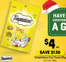 Drakes Temptations Cat Treats offer