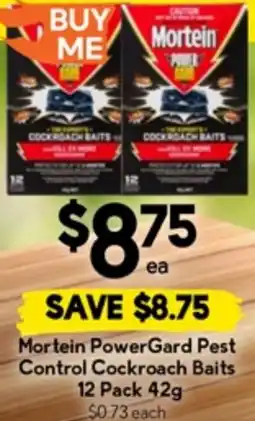 Drakes Mortein PowerGard Pest Control Cockroach Baits offer