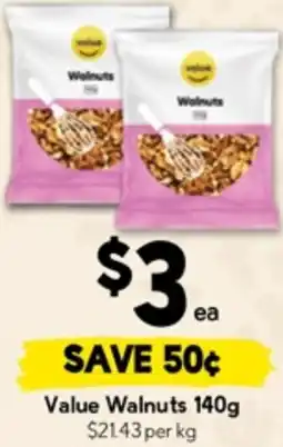 Drakes Value Walnuts offer