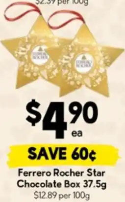 Drakes Ferrero Rocher Star Chocolate Box offer