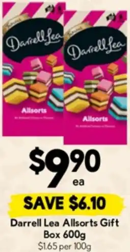 Drakes Darrell Lea Allsorts Gift Box offer