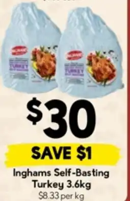 Drakes Inghams Self-Basting Turkey offer
