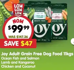 PetO Joy Adult Grain Free Dog Food offer