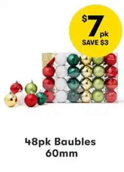 BIG W Baubles offer