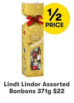BIG W Lindt lindor assorted bonbons offer