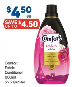 Foodland Comfort fabric conditioner offer