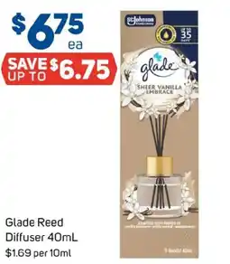 Foodland Glade reed diffuser offer