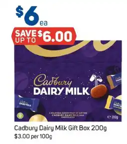 Foodland Cadbury dairy milk gift box offer