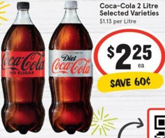 IGA Coca-Cola 2 Litre offer