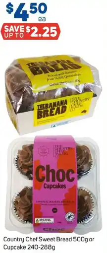 Foodland Country chef sweet bread or cupcake offer