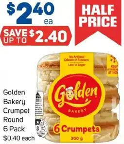 Foodland Golden bakery crumpets round offer