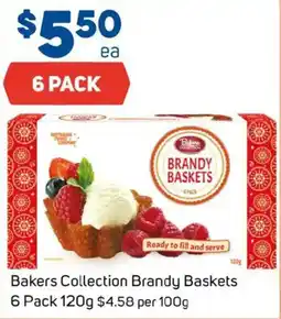 Foodland Bakers collection brandy baskets offer