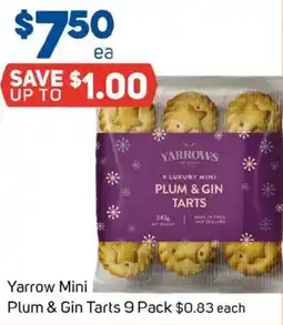 Foodland Yarrow mini plum & gin tarts offer