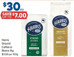 Foodland Harris ground coffee or beans offer