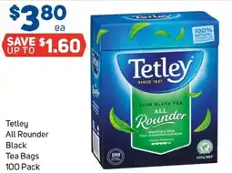 Foodland Tetley all rounder black tea bags offer