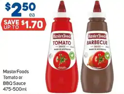 Foodland Masterfoods tomato or bbq sauce offer