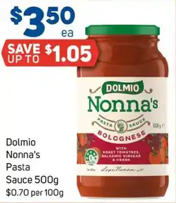 Foodland Dolmio nonna's pasta sauce offer