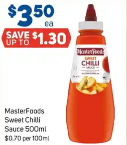 Foodland Masterfoods sweet chilli sauce offer