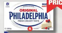 Foodland Philadelphia block cream cheese offer