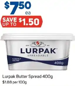 Foodland Lurpak butter spread offer