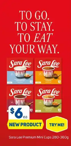 Foodland Sara lee premium mini cups offer