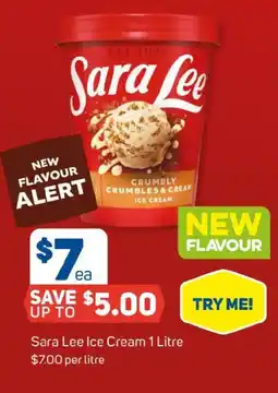 Foodland Sara lee ice cream offer