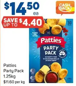 Foodland Patties party pack offer