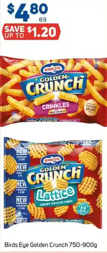 Foodland Birds eye golden crunch offer
