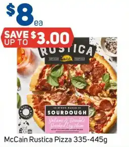 Foodland Mccain rustica pizza offer