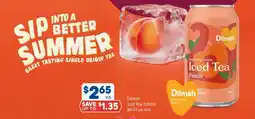Foodland Dilmah iced tea offer