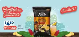 Foodland Kettle chips offer