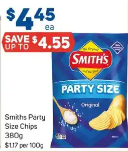 Foodland Smiths party size chips offer