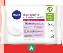 Foodland Nivea facial wipes offer