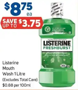 Foodland Listerine mouth wash offer