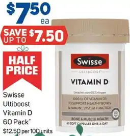 Foodland Swisse ultiboost vitamin d offer