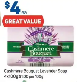 Foodland Cashmere bouquet lavender soap offer