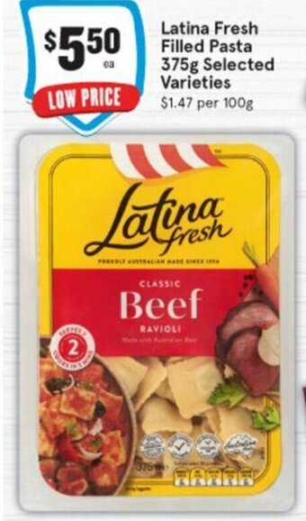 IGA Latina Fresh Filled Pasta 375g offer
