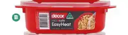 Foodland Décor microsafe easy heat round container offer