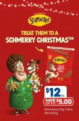 Foodland Schmackos dog treats offer
