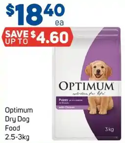 Foodland Optimum dry dog food offer