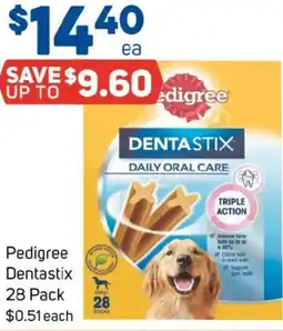Foodland Pedigree dentastix offer
